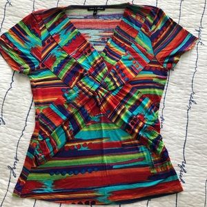 CABLE & GAUGE Colorful shirt size M AS NEW.